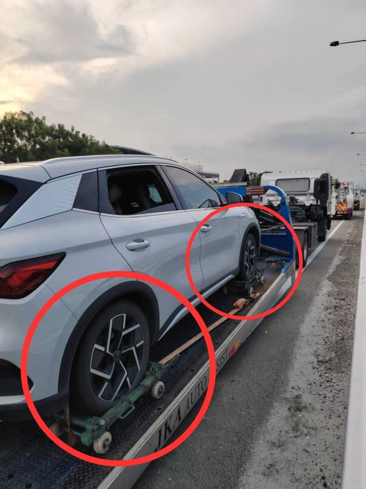 BYD Atto 3 på bilberger