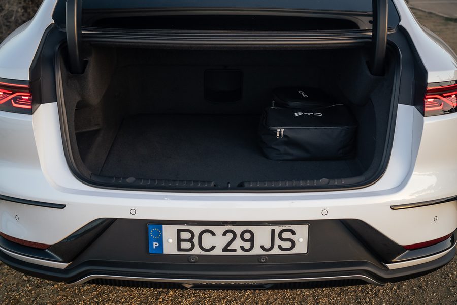 Bagasjerom i BYD Han