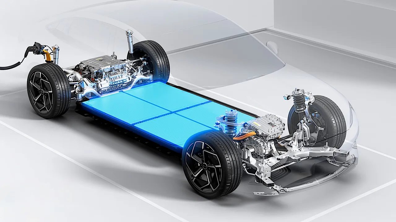 BYD Seal CTB-plattform med Blade-batteriet bygget inn i karosseriet