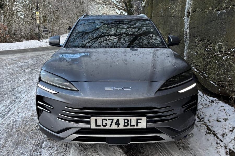 BYD Seal U om vinteren