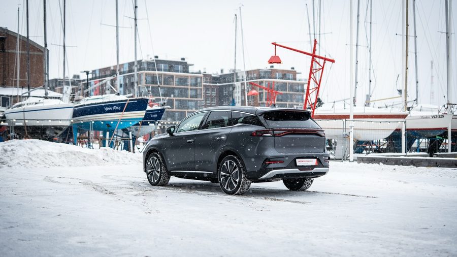 BYD Tang om vinteren