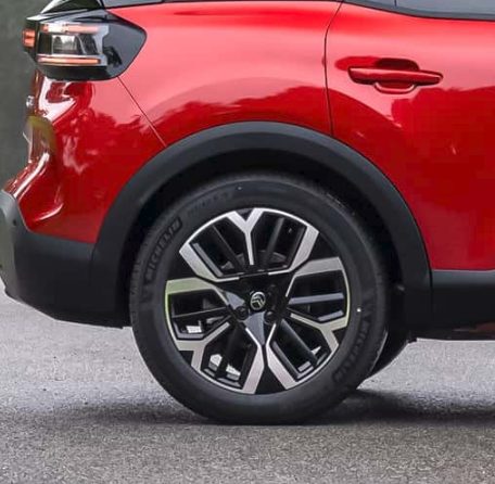 felg og dekk på Citroën ë-C4