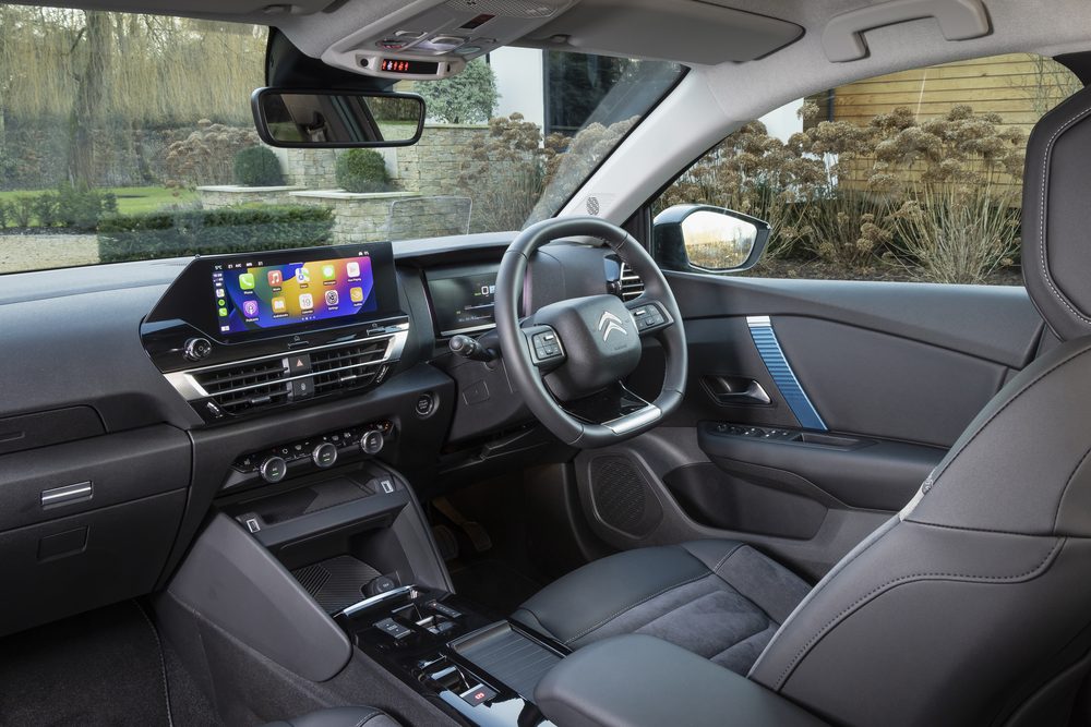interiøret i Citroën ë-C4 med Advanced Comfort-seter