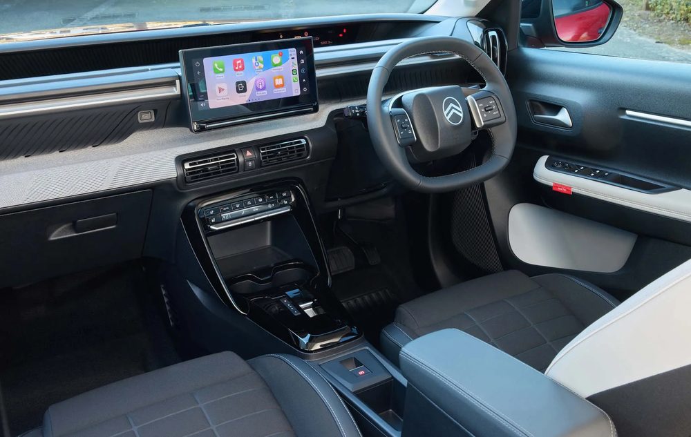interiøret i Citroën ë-C3