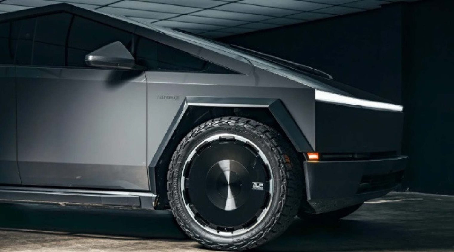 Felg på Tesla Cybertruck