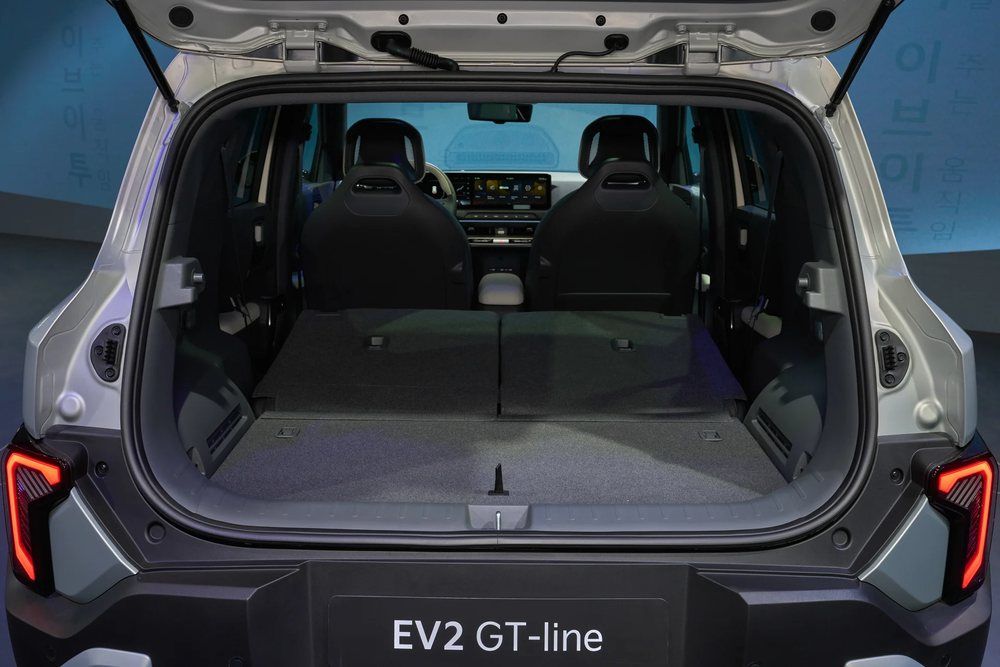 Bagasjerom i Kia EV2