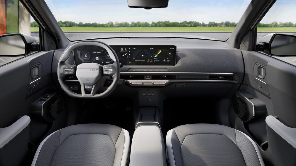 Interiør i Kia EV2