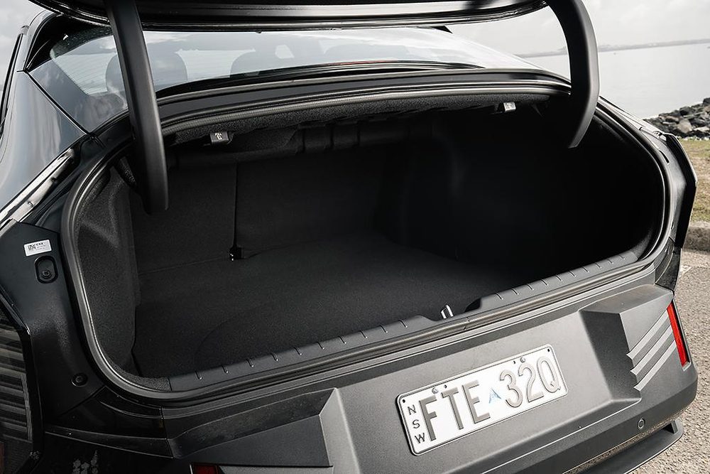 Bagasjerom i Kia EV4