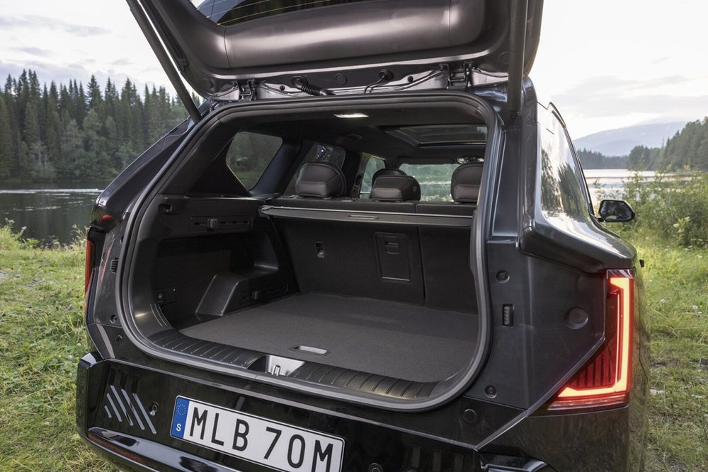 Bagasjerom i Kia EV5