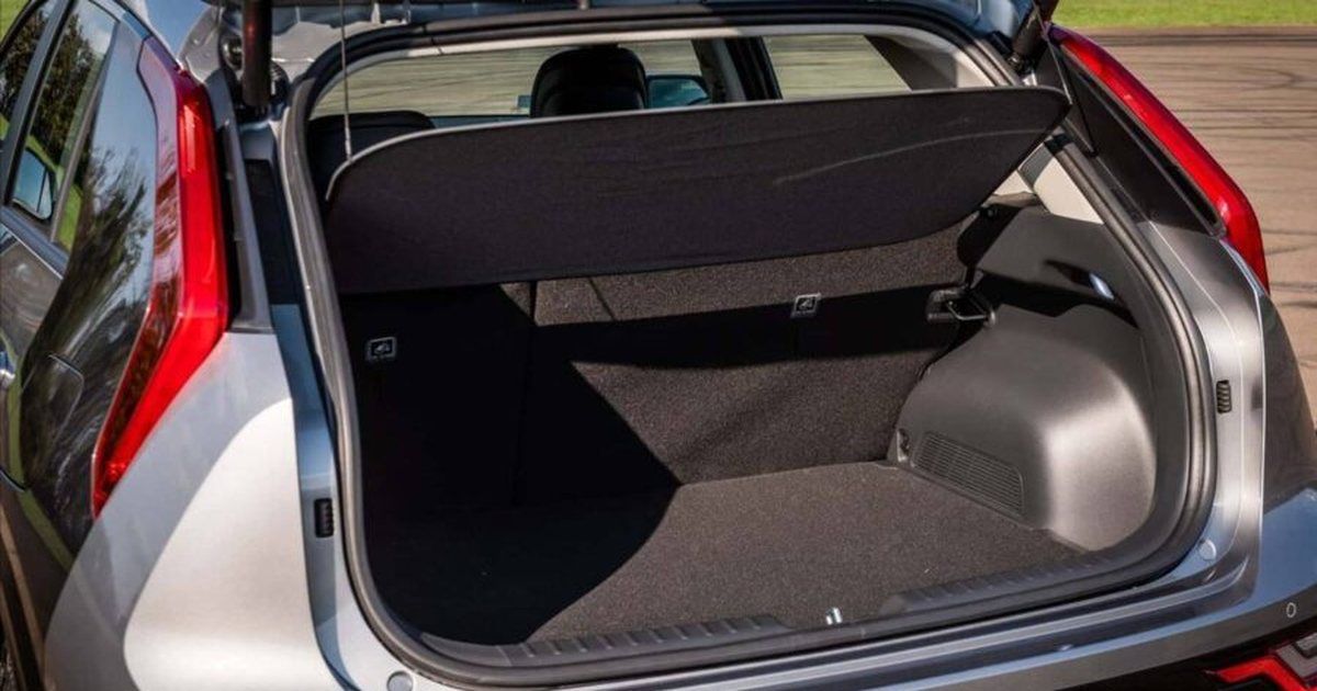 Bagasjerom i Kia e-Niro