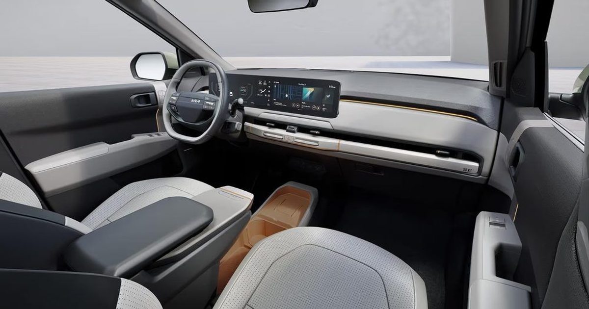 Interiør i Kia EV3