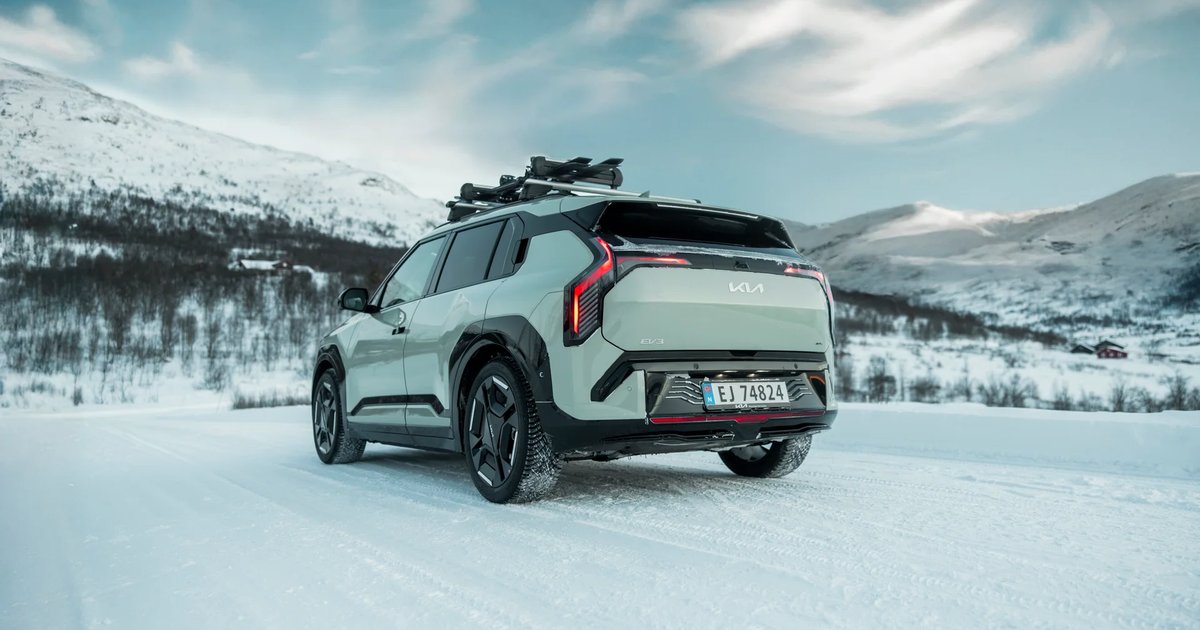 Kia EV3 vinter