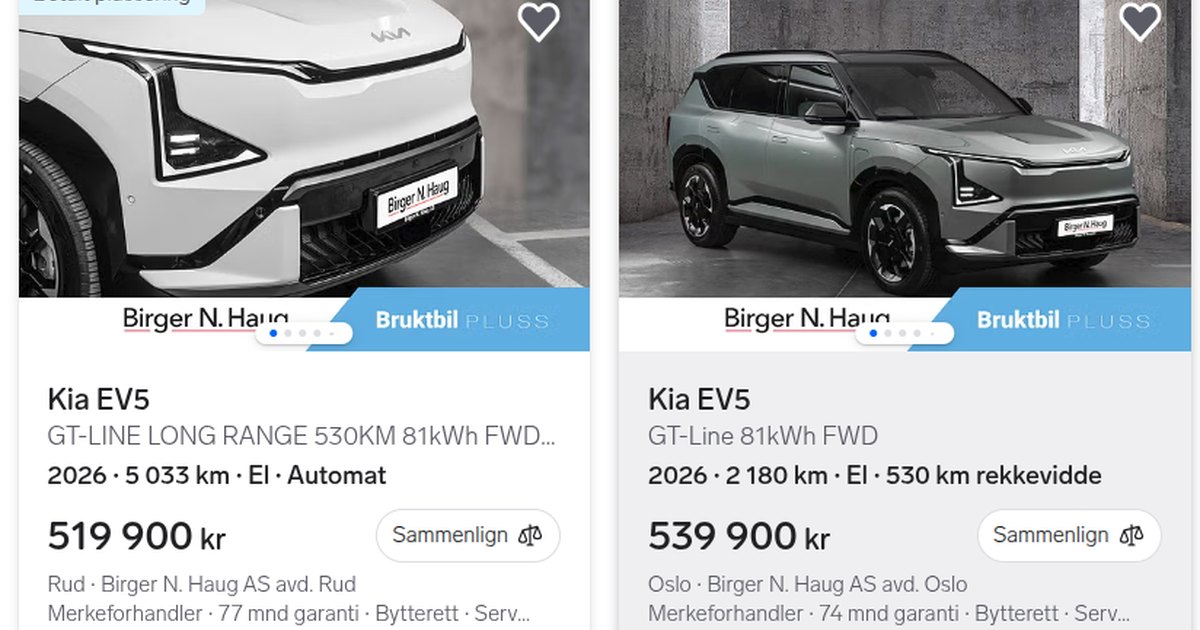 Brukt Kia EV5