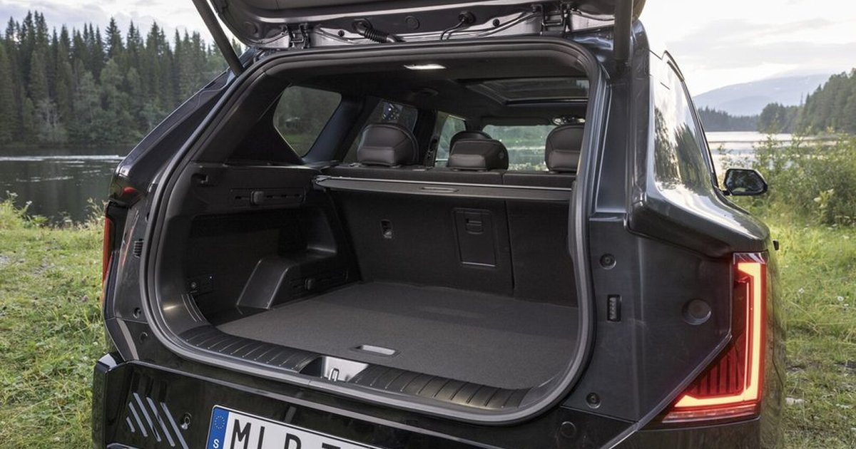 Bagasjerom i Kia EV5