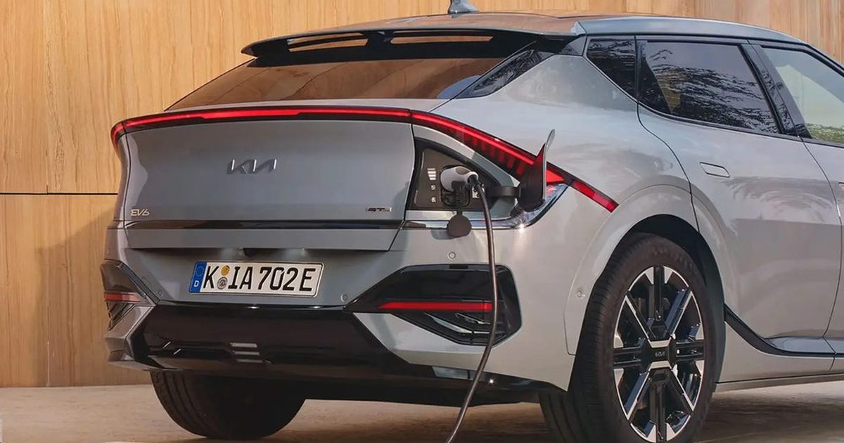 Lading av Kia EV6