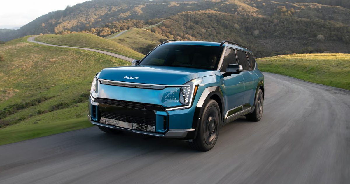 Kia EV9 pris i Norge