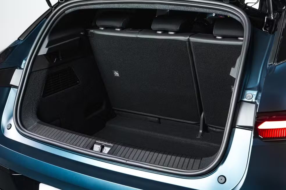 bagasjerommet i Renault Megane E-Tech