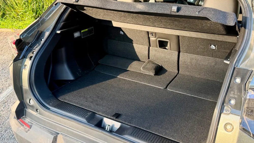 bagasjerommet i Suzuki e Vitara
