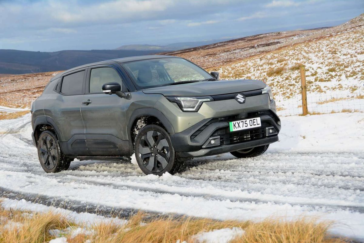 Suzuki eVitara om vinteren