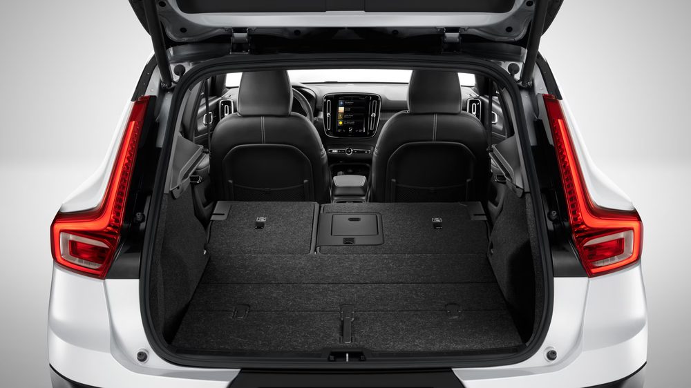 bagasjerommet i Volvo XC40/EX40