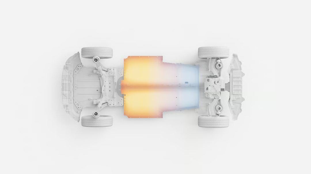 Batteri i Volvo EX40